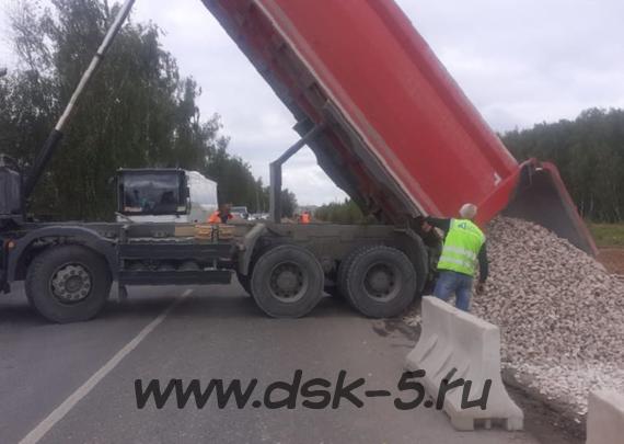 Строительство дорог в Климовске